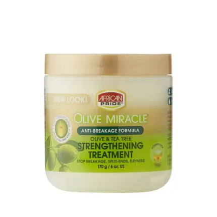 African Pride Olive Miracle Anti-Breakage Hair Cream 177ml